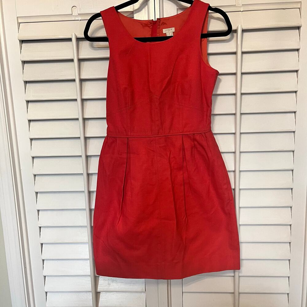 J.‎ Crew Pink Dress With Pockets Size 2